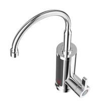Cuisine électrique de robinet de chauffe-eau, robinet instantané de cuisine de chauffage sans réservoir avec l'affichage numérique de la température LED