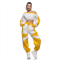 Costume de scène et de danse pour femmes, style années 90/80, en polyester, par East Costumes