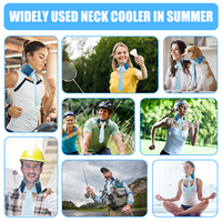 World-Bio Écharpe de refroidissement réutilisable Chats et chiens Cou Ice Pack Gel Cooler Body Cooling Products Hot & Cold Packs