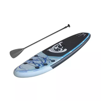 Planche de paddle gonflable en pvc de haute qualité, planche de surf souple avec palmes