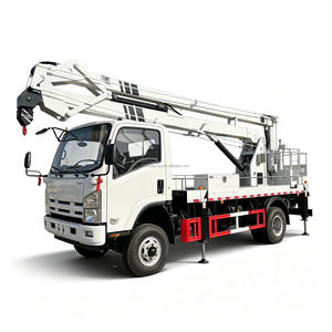Camion élévateur télescopique hydraulique à bras droit à transmission manuelle diesel pour opérations en altitude - Product Image 1