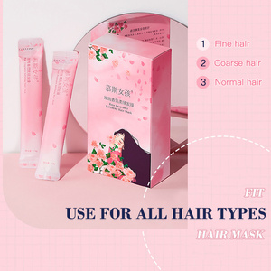 <span class=keywords><strong>Mascarilla</strong></span> <span class=keywords><strong>de</strong></span> cabello Rosa Natural, tratamiento Premium para el cuidado del cabello, reparación <span class=keywords><strong>de</strong></span> cabello seco dañado, 10 Uds., venta al por mayor - Product Image 3