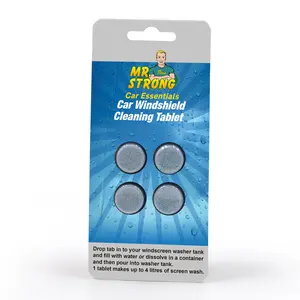 ガラスクリーニング用の抗菌カーフロントガラスクリーナータブレットを使いやすい