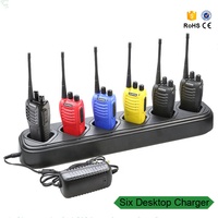 Baofeng BF 888S Radio HT Nirkabel Jangkauan Jauh untuk Luar Ruangan, Radio Dua Arah UHF 400-470mhz, Handy 5W Walkie-talkie