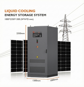 LITHTECH 215kwh 100kw 1MW High Voltage Battery Cooling Commercial Industrial <b>Energy</b> <b>Storage</b> <b>System</b> Solar Lifepo4 Battery - Product Image 5