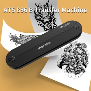 Tattoo Printer Portable Thermal Printer A4 Wireless Bluetooth Label Maker for Tattoo Design <b>Printing</b> - Product Image 4