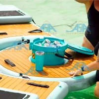 Dock flottant gonflable commercial robuste pour parcs aquatiques, stations balnéaires et marinas - OEM personnalisé avec prix d'usine en gros