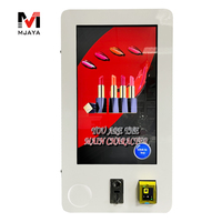 Distributeur automatique mural intelligent de 8 pouces avec mini-banque d'alimentation, écran tactile, fonction SDK pour cartes de crédit et codes QR, idéal pour les clubs