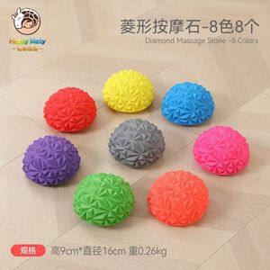 Matériel d'entraînement à l'intégration sensorielle, demi-ballon 17 cm en PVC, tapis d'équilibre massant pour enfants et usage domestique - Product Image 4