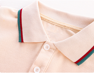 Ensemble personnalisé de 2 pièces pour enfants, vêtements de sport, polos et shorts pour l'école <span class=keywords><strong>maternelle</strong></span> primaire, uniformes scolaires pour garçons et filles - Product Image 3