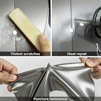 Film de protection de carrosserie automobile en TPU gris Nardo à effet satiné anti-âge, auto-réparateur, protection UV, garantie 10 ans