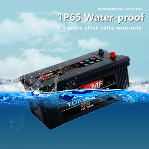 德岛N225 12V 225Ah密封新状态免维护铅酸卡车电池购物电池 - Product Image 6