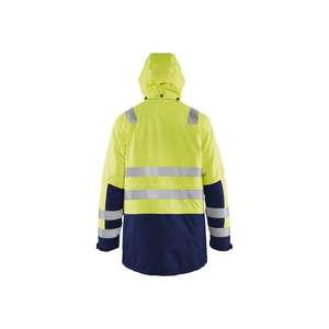 BLAKLADER - 449519873389XS Parka de invierno Hi-vis Yellow/Navy Blue-EAN 7330509076002 ROPA DE TRABAJO DE LA HI-VIS - Product Image 5