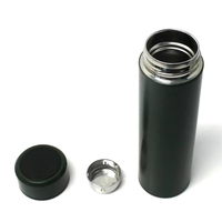 Thermos moderne de 500 ml avec affichage numérique de la température, en acier inoxydable 304, couvercle droit, idéal pour les cadeaux d'affaires, personnalisable, intelligent