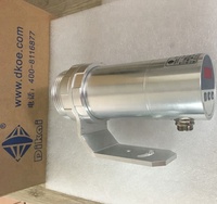 Pirometer Inframerah Industri LED untuk Pengukuran Suhu Jarak Jauh Bahan Stainless Steel Berperingkat IP65 Resolusi 0.01C ODM OBM