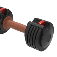 Ensemble d'haltères et de barres réglables CML 30LB/50kg - Construction en acier et fonte pour une utilisation à domicile et en salle de sport commerciale