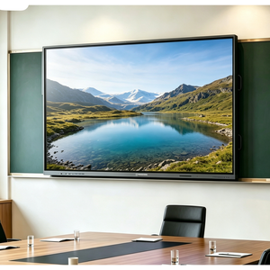 Hiseeview 4K Android <b>Window</b> Interactive Smart Board Multi-Touch LED <b>Panel</b> Interactive Whiteboard for Education - Product Image 5