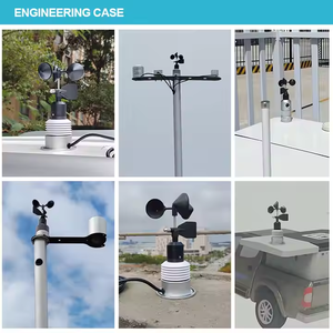 Best Seller entegre çok parametre entegre rüzgar hızı, rüzgar yönü, sıcaklık, nem ve basınç hava istasyonu - Product Image 5