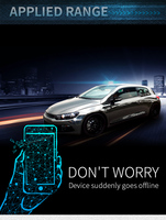 Traceur GPS avec détection de démarrage, fonction ACC OIL-Cut, plateforme haute vitesse, application Android IOS, traceur GPS pour voiture et moto