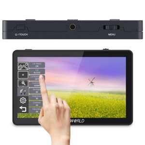 Monitor de Cámara FEELWORLD F6 PLUS V2 de 5.5 Pulgadas y 4K |   Monitor de Campo DSLR con Alimentación Tipo-C, Forma de Onda y Datos para Alquiler de Cine y Fabricantes de Equipos Originales - Product Image 4