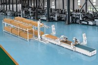 Línea de Producción CNC para Almacenamiento y Ensamblaje Totalmente Automatizada con Carga y Etiquetado Robótico para la Fabricación de Gabinetes Modulares
