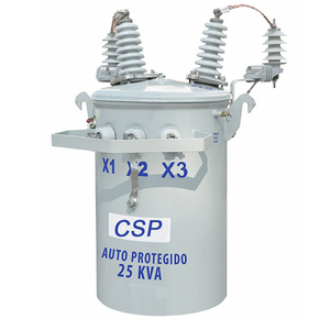 Transformador Monofásico de 15 kVA, 37.5 kVA, 25 kVA, 50 kVA, 20 kVA, Montado en Poste, Completamente Autoprotegido, Salida de 400 V, Bobina Toroidal D11 Po - Product Image 3
