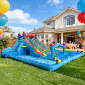 Château Gonflable pour Enfants à Usage Domestique, Idéal pour les Sports et Divertissements en Plein Air, Fêtes de Maternelle, Amusement - NB-93033 Château Gonflable pour Enfants à Domicile - Product Image 2