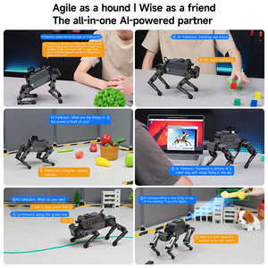 12DOF AI Robot Dog S1 S2 équipé d'IMU 9 axes réalisent des actions bioniques basées sur Ubuntu 20.04 ROS2 HUMBLE pour Raspberry Pi 5 - Product Image 2