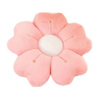 Almohada de felpa con forma de margaritas y girasoles de alta calidad, cojines para asiento de silla dulce para niñas, hermosas flores, peluches de algodón PP