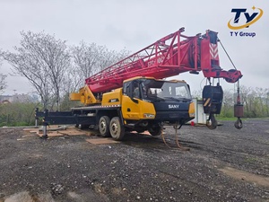 2023 SANY STC500C5 8 50 Ton Used Hydraulic Mobile <b>Crane</b> 10 5 Ton Counterweight Telescopic Boom Truck <b>Crane</b> - Product Image 3