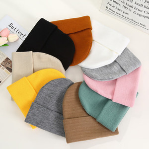 Bonnet d'hiver tricoté personnalisé OEM ODM avec revers, logo <span class=keywords><strong>de</strong></span> marque privée, vente en gros pour marques et adultes - Product Image 3