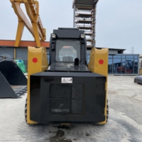 Cat 246d 95% Nouveau Original Caterpillar Cat 246d Mini chargeuse compacte d'occasion Prix bon marché utilisé 4x4 Wheel Drive Petite chargeuse
