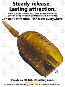 Panier d'alimentation pour la pêche à la <span class=keywords><strong>carpe</strong></span>, lesté au plomb, moule pour method feeder, cage à appâts en ligne, accessoires de pêche à la ligne - Product Image 1