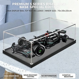 กล่องอะคริลิคใสกันฝุ่นสำหรับเลโก้ 42171 เมอร์เซเดส เบนซ์ <span class=keywords><strong>F1</strong></span> รถแข่งรุ่นสะสมตู้โชว์ - Product Image 3