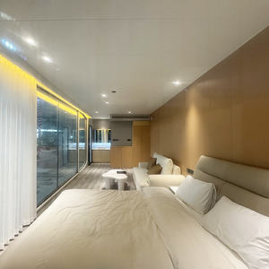 บ้านพักตากอากาศหรูหรา ระดับไฮเอนด์ ทำจากเหล็ก รูปทรงแคปซูล/พ็อด ใช้เป็นโรงแรม บ้านพักตากอากาศ วิลล่า อพาร์ทเมนต์ หรือร้านค้า - Product Image 4