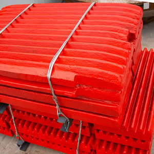 High Manganese Steel Super Spare Parts Jaw Plate for Stone Essential <b>Mining</b> <b>Machinery</b> Mobile Crusher - Product Image 3