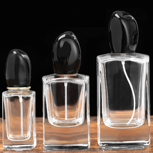 Factory Direct Custom logo Unique High-grade 30ml 50ml 100ml <b>Empty</b> square Transparent Perfume Glass <b>Spray</b> <b>Empty</b> <b>Bottle</b> - Product Image 3