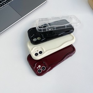 <span class=keywords><strong>Coque</strong></span> de protection souple antichoc en TPU à bords ondulés 3D de luxe, couleur unie, compatible avec <span class=keywords><strong>iPhone</strong></span> 18 17 Pro Max - Product Image 6