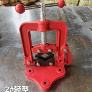 <b>Bench</b> Vise Heavy Duty Tripod Base Serrated Jaw Industrial Pipe Cutting <b>Tool</b> 2.3.4 Specification - Product Image 4