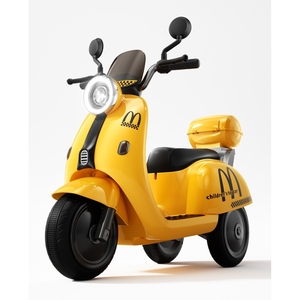 Voiture électrique à pédales unisexe pour enfants de 2 à 4 ans, batterie rechargeable, <span class=keywords><strong>moto</strong></span> en plastique - Product Image 1