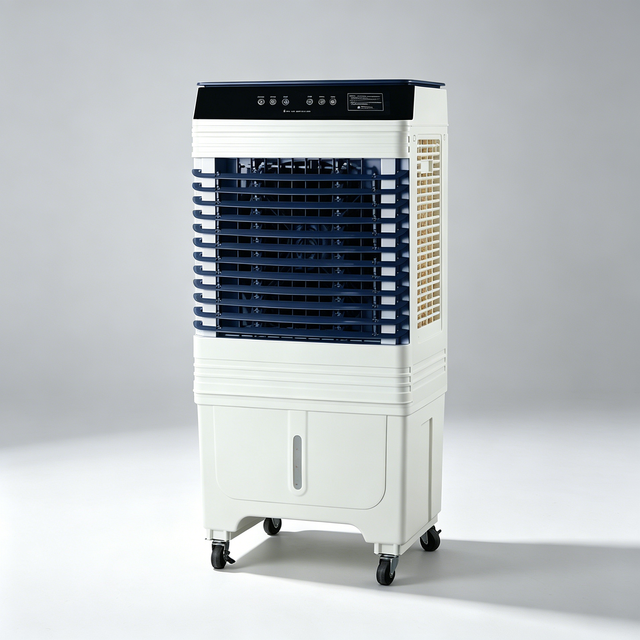 Portable High Airflow 6000m³/hr Fans Energy Saving Efficient Cooling Quiet Operation Dual Power Eco Friendly Solar Air Cooler
