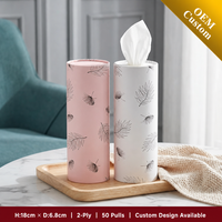 Serviettes de table en papier blanc à motif floral, 2 plis, en pâte de bois vierge, avec logo personnalisé pour la maison, l'hôtel, les fêtes et les mariages