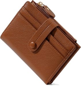 Portafoglio piccolo corto da <span class=keywords><strong>donna</strong></span> in pelle semplice alla moda con pochette in poliestere con fermasoldi da <span class=keywords><strong>donna</strong></span> - Product Image 1