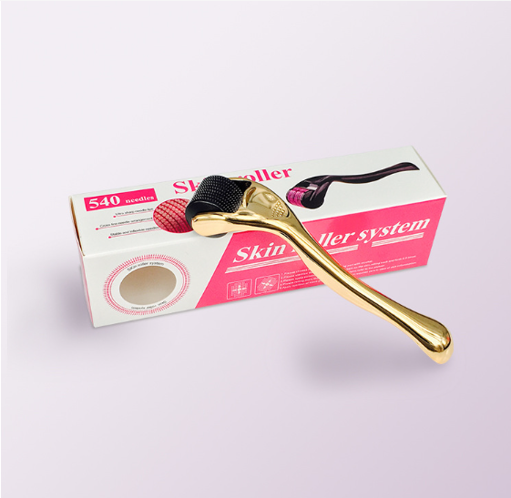 Лидер продаж, набор микроиголок Amazon, титановая роликовая система 540, роликовый дермароллер