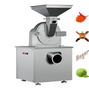 VBJX Soil Rice Husk Cocoa Food Moringa Chili Soybean Pulver Pulverizer Machine Grinder Crusher Mill Pulverization For Medical