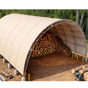 20FT 40FT Dome Container Shelter <b>Tent</b> Shed PVC Waterproof Shipping Container Sunshade <b>Canopy</b> - Product Image 4