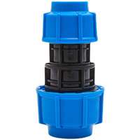 Yatong marque fabricant produit bleu couleur PE raccord de tuyau 20mm-110mm taille PP raccord de Compression réduisant l'accouplement