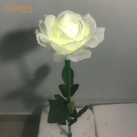 Toprex Simulation extérieure fleur cour décoration parc paysage Led Rose fleurs décoratives lumières