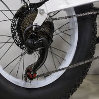 Vélo électrique 750W 48V 15AH Noir Blanc Design intemporel 7 vitesses Frein à disque hydraulique Conduite urbaine pour la vie en ville