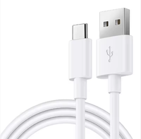 Cable USB a Tipo-C de Carga Rápida de 60W, 6A, Supercarga para Teléfonos Móviles, Compatible con Android, Venta al Por Mayor de Fábrica